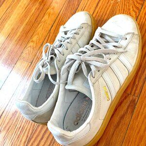 Adidas Campus white sneakers